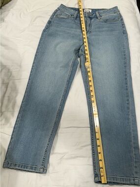 Candace Cameron Bure Light Wash Straight Leg Jeans